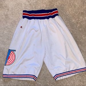 Tune Squad champion branded shorts from the movie Space Jam (Adult M)